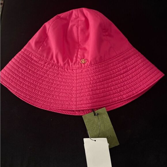 Brand new with tags Gucci Pink Bucket Hat Womens m 57 cm